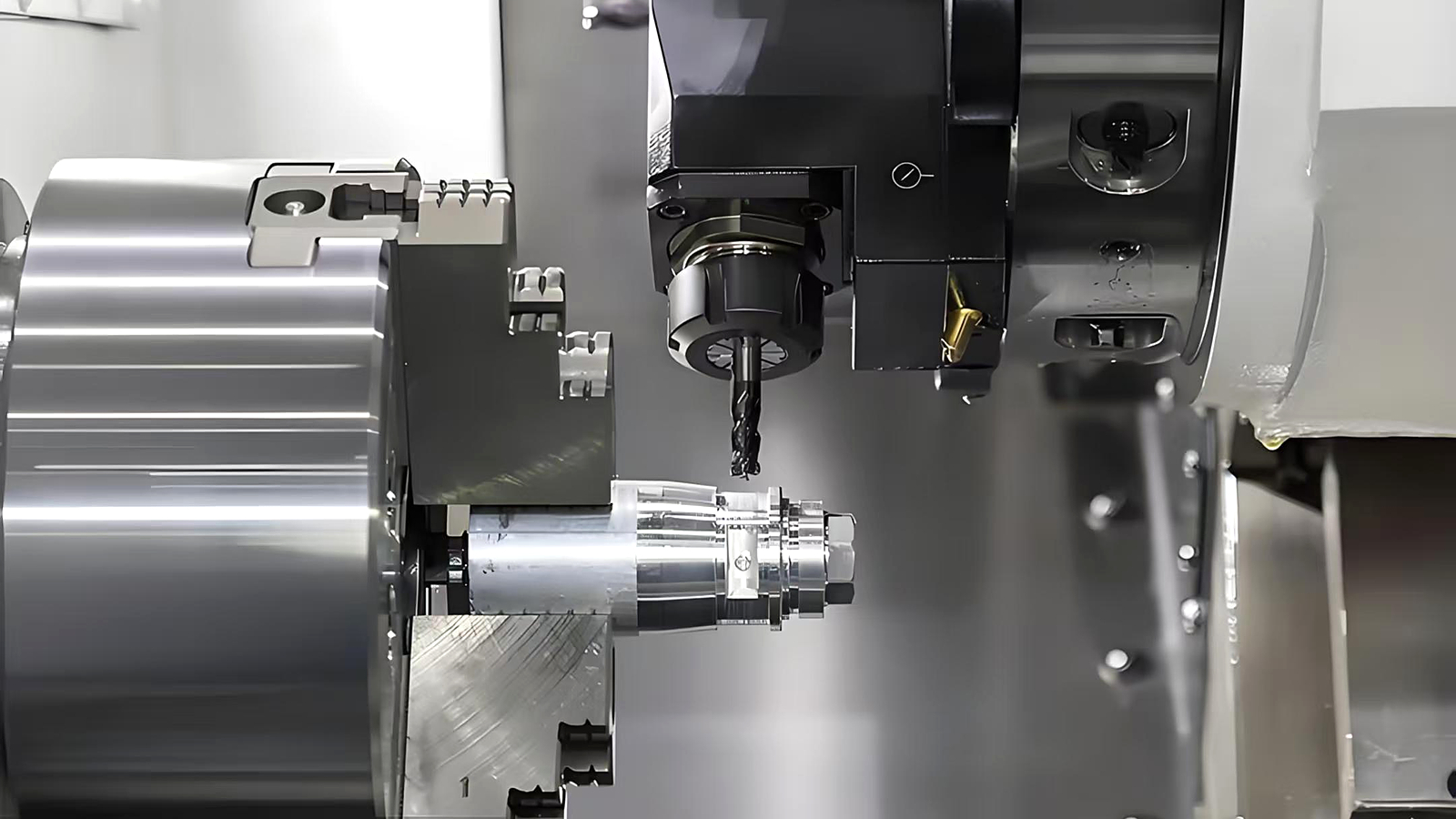 CNC turning center for shaft and rotational parts