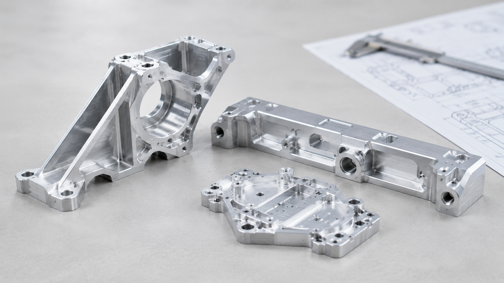 CNC prototype machined parts for engineering validation