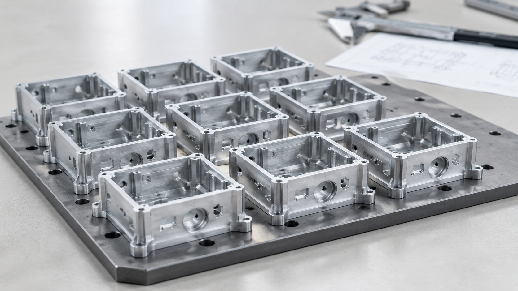 Low-volume CNC machining trial runs