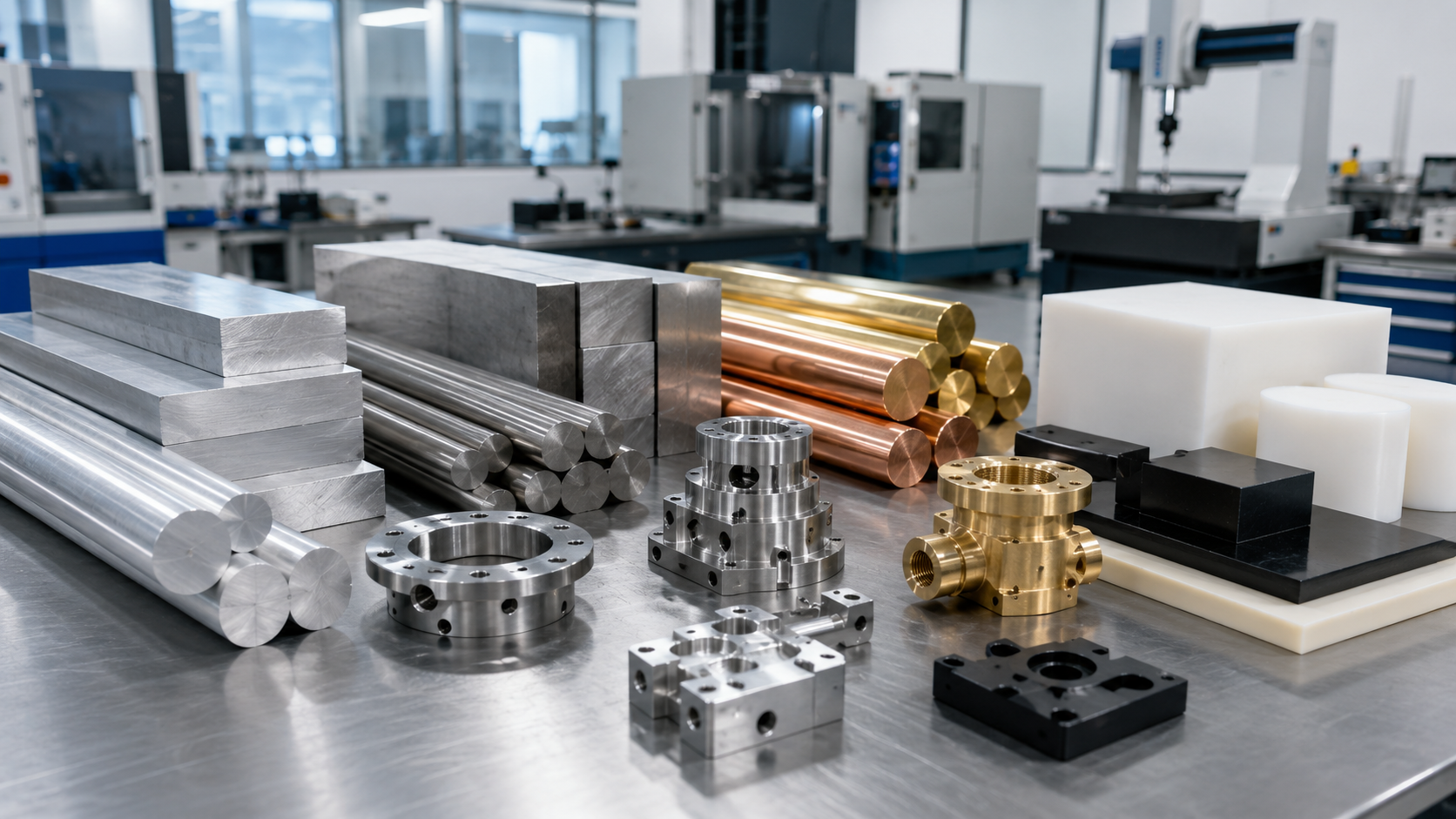 CNC machining materials overview