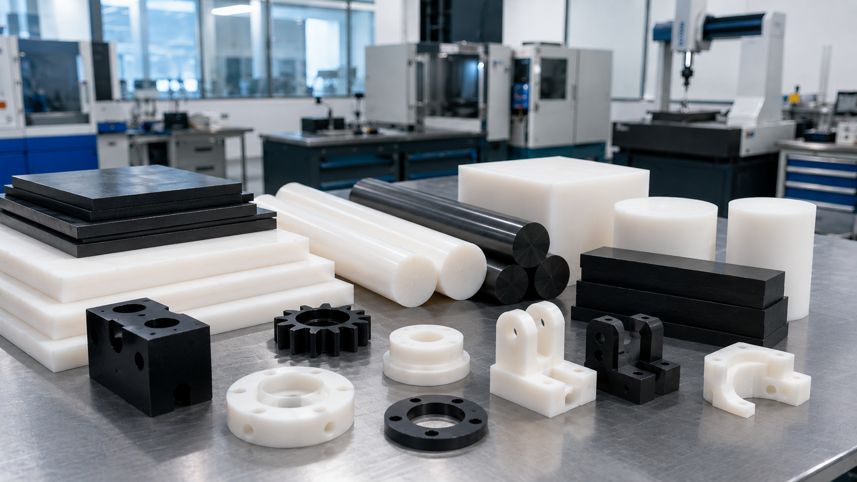 Engineering plastics CNC machining materials