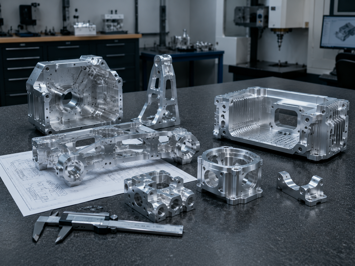 Aluminum Prototype Enclosure CNC Machining Application