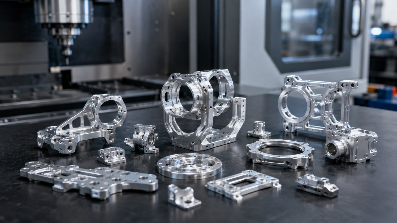 CNC Machining Application for Drone Gimbal Aluminum Parts